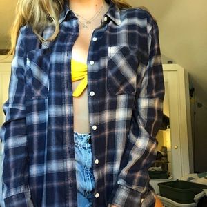 oversized boyfriend flannel